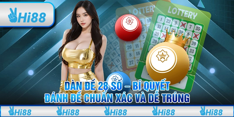 Dàn đề 28 số – Bí quyết đánh đề chuẩn xác và dễ trúng