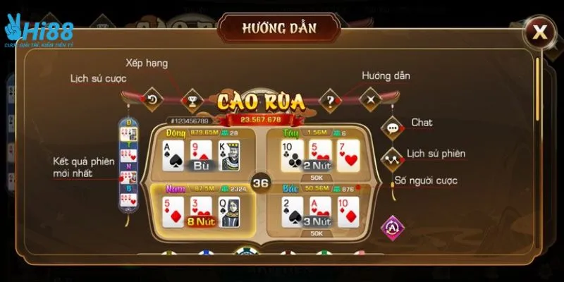 Khám phá chi tiết về luật chơi Bài Cào Rùa