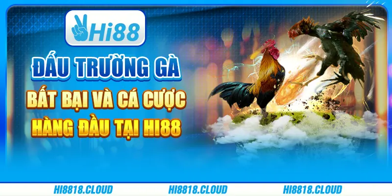 Đấu Trường Gà Bất Bại Và Cá Cược Hàng Đầu tại Hi88