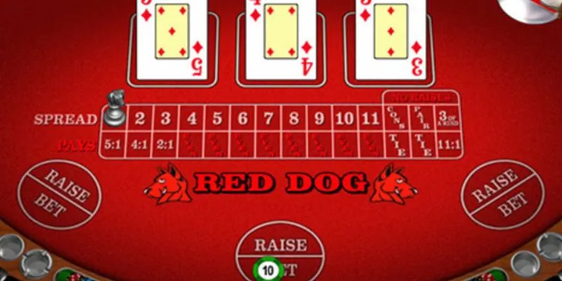 Những luật chơi Red Dog Poker cần nắm rõ