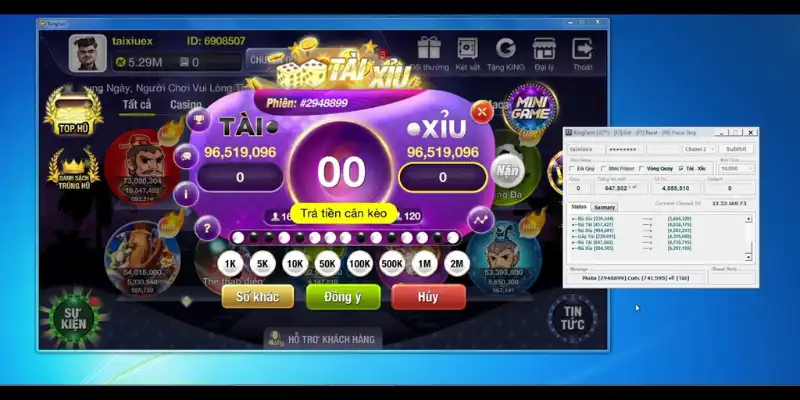 Tổng quan đặc điểm chính của tool tài xỉu miễn phí